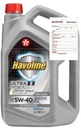 Texaco Havoline Ultra syntetický olej 4 l 5W-40