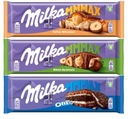 3x Milka Set Chocolate MMMAX Large Oreo Toffee Lieskové orechy 300g