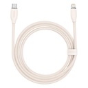 USB typ C - kábel Apple Lightning Baseus 2m RUŽOVÝ