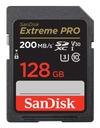 KARTA SANDISK EXTREME PRO 128 GB V30 U3 4K 200 MB/s