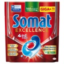 SOMAT EXCELLENCE 4v1 Tablety do umývačky riadu 75 ks