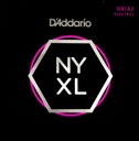 Struny pre elektrickú gitaru D'Addario NYXL0942