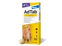 AdTab 12mg CAT 0,5-2,0kg tab. na blchy a kliešte