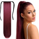 PONYtail extensions predlžovanie copu predlžovanie príčeskov BURGUNDY bordové