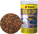 TROPICAL Cichlid Chips 130g Krmivo pre cichlidy