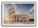 Plagát r 50x40 cm Colosseum Sunset Rome Włoc