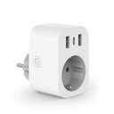 Tuya WiFi Smart zásuvka s USB portami