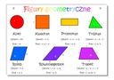 Náučná tabuľa GEOMETRICKÉ OBRÁZKY A3 POLE