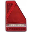 Zadné svetlo Triangle 45LED RIGHT Buldozér bager