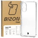 Priehľadné puzdro Bizon pre Oppo A38 4G, puzdro, puzdro, kryt, puzdro