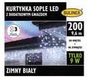 VONKAJŠIE ICIPLES 200 LED SVIETIDIEL ZÁCLONA BULINEX