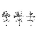 3 ks Weathervane Mount Metal Fence