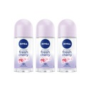 Nivea Fresh Cherry Antiperspirant Roll-on 3 kusy