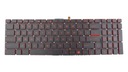 KLÁVESNICA PRE MSI GL65 LEOPARD 10SDR / LED ČERVENÁ