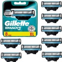 100% ORIGINÁLNA NÁPLŇ GILLETTE MACH3 BLADES 8 KS