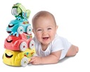 Clementoni Baby Tower of Cars Piramidka 4 Vehicles