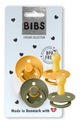 BIBS cumlík 6+ GUMA DVOJOBAL HONEY & OLIVE M