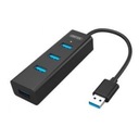 USB HUB Unitek Y-3089 4xUSB 3.0 ČIERNY