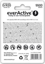 Batéria (NiMH) everActive D (R20) 5500 mAh 2 ks