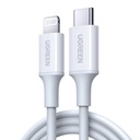 Kábel UGREEN USB-C to Lightning PD 3A 0,5 m MFi