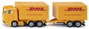 Nákladné auto DHL 1694 siku s prívesom