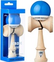 Kendama KROM POP modrá s dodatočnou vrstvou LOL