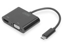 USB Type-C -> HDMI 4K VGA adaptér Digitus DA-70858