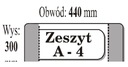 A4 OBÁLKA NA ZOŠIT (50KS) IKS (ŠKOLA)