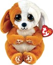 BEANIE BABIES PLUS RUGGLES POSTAVIČKA, 15 CM - BARNA/