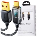 KÁBEL JOYROOM USB – USB C 66W PRE RÝCHLE NABÍJANIE 1,2 M ČIERNA