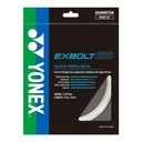 Yonex Exbolt 63 bedmintonový výplet 10 m, 0,63 mm. biely