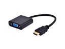 HDMI-A(M)->VGA (F)+Audio adaptér na kábli Gembi