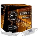 SOPLE 500 LED VONKAJŠIE LAMPY IP44 TRVALÉ + BLESK