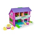 WADER DOLLHOUSE PLAY HOUSE STOOKED PINK 25400