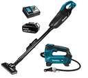 Vysávač Kompresor AKU 18V Makita DCL182 DMP180