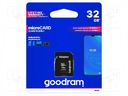 Micro-SD karta HC 32GB + adaptér GOODRAM UHS-1