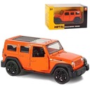 KOVOVÝ AUTO JEEP WRANGLER VOJENSKÁ JAZDA 1:39