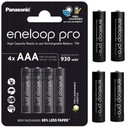 4x batérie ENELOOP PRO AAA 930mAh Batéria ENELOP PANASONIC JAPAN