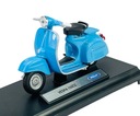 SKÚTER WELLY VESPA 150CC BLUE 1:18 NOVÝ MODEL MOTORKY