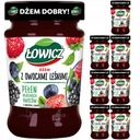 Džem Łowicz z lesného ovocia, minimum cukrov, 8x280g