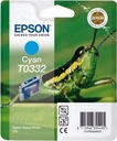 ORIGINÁLNY ATRAMENT EPSON T0332 CYAN 950 17ML