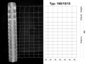 Lesné pletivo 160/15/15 L