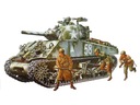 1/35 tank M4A3 Sherman 105 mm húfnica Tamiya 35251