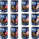 BRIT PREMIUM BY NATURE CAN 12 x 400 G ZMES CHUTÍ