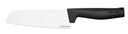 FISKARS HARD EDGE Santoku nôž, kuchársky kuchynský sekáčik na krájanie, 16 cm