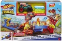 Súprava HOT WHEELS MONSTER TRUCK DEMOLITION AT HFB STATION 12