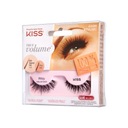 Umelé mihalnice Kiss True Volume - Ritzy Natural Black 1 bal.