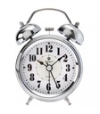 CLEAR ALARM CLOCK Gong PERFEKTNÝ RETRO HLASITÝ Plynulý