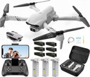 DRONE F10 4K WIFI HD KAMERY TOY HOVER 2000m