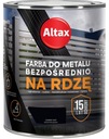 ALTAX Farba na kov 750 ML MATNÁ ČIERNA